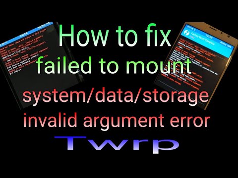Pengalaman atasi masalah Failed To Mount System (Invalid Argument) pada Infinix HOT4 via TWRP
