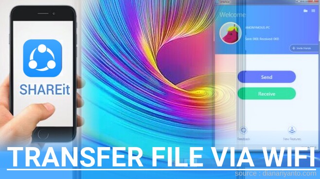 Cara Mudah Transfer File via Wifi di Infinix Hot 9 Play Menggunakan ShareIt Versi Baru
