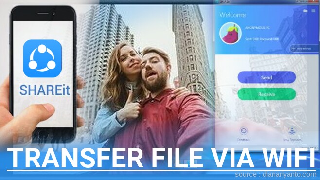 Tips Transfer File via Wifi di Infinix Hot S2 Pro X522 Menggunakan ShareIt Terbaru