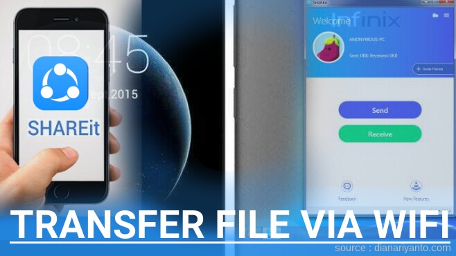 Mudahnya Transfer File via Wifi di Infinix Note 2 X600 Menggunakan ShareIt Terbaru