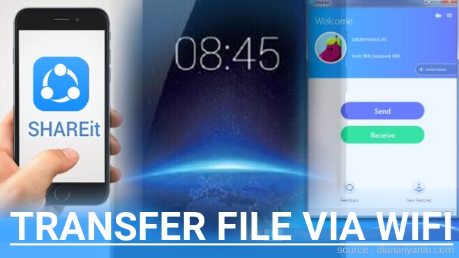 Mudahnya Transfer File via Wifi di Infinix Note 3 Pro X601 Menggunakan ShareIt Terbaru