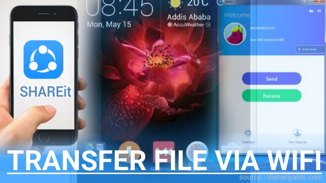 Mudahnya Transfer File via Wifi di Infinix Note 4 X572 Menggunakan ShareIt Terbaru