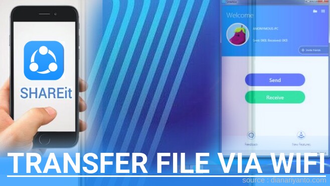 Tips Transfer File via Wifi di Infinix Note 7 Lite Menggunakan ShareIt Terbaru