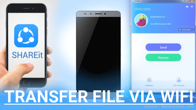 Mudahnya Transfer File via Wifi di Infinix NOTE3 Pro Menggunakan ShareIt Terbaru