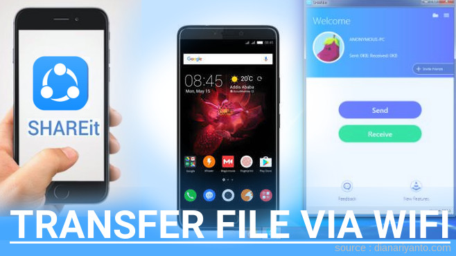 Cara Mudah Transfer File via Wifi di Infinix NOTE4 Menggunakan ShareIt Terbaru