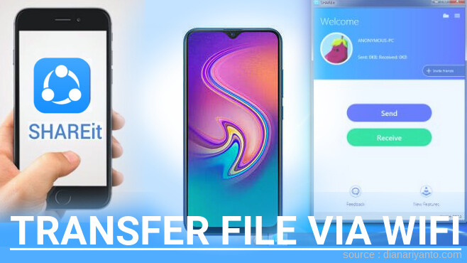 Mudahnya Transfer File via Wifi di Infinix S4 Menggunakan ShareIt Terbaru