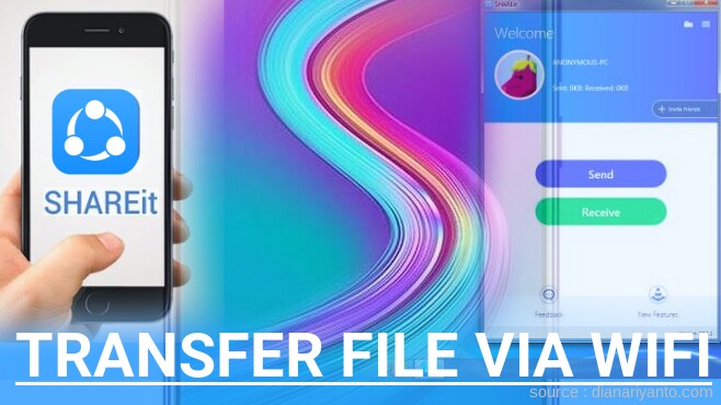Cara Transfer File via Wifi di Infinix S5 Lite Menggunakan ShareIt Terbaru