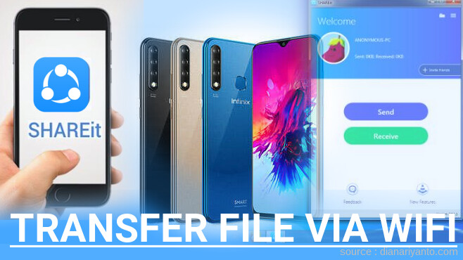 Tips Transfer File via Wifi di Infinix Smart 3 Plus Menggunakan ShareIt Terbaru