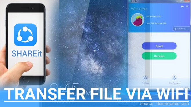 Cara Mudah Transfer File via Wifi di Infinix Zero 3 X552 Menggunakan ShareIt Terbaru