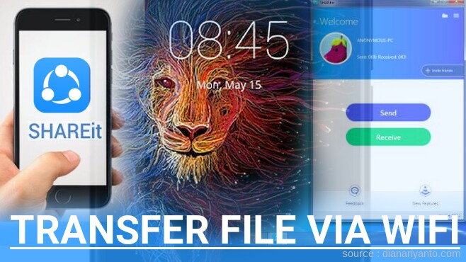 Transfer File via Wifi di Infinix Zero 4 Plus Menggunakan ShareIt Terbaru