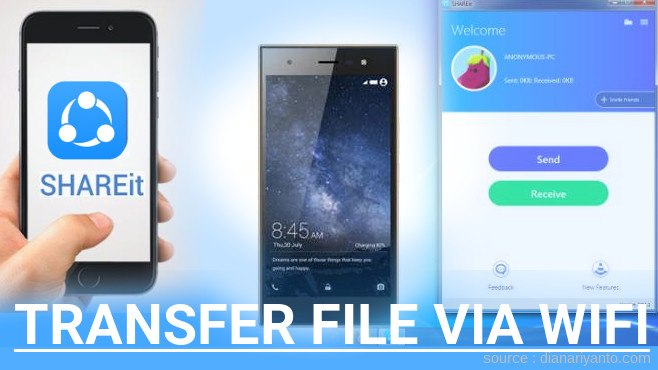 Tutorial Transfer File via Wifi di Infinix ZERO3 Menggunakan ShareIt Terbaru