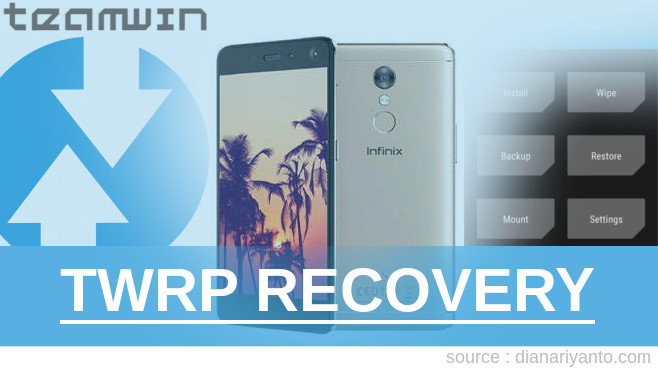 TWRP Recovery Infinix S2 Pro Tanpa PC